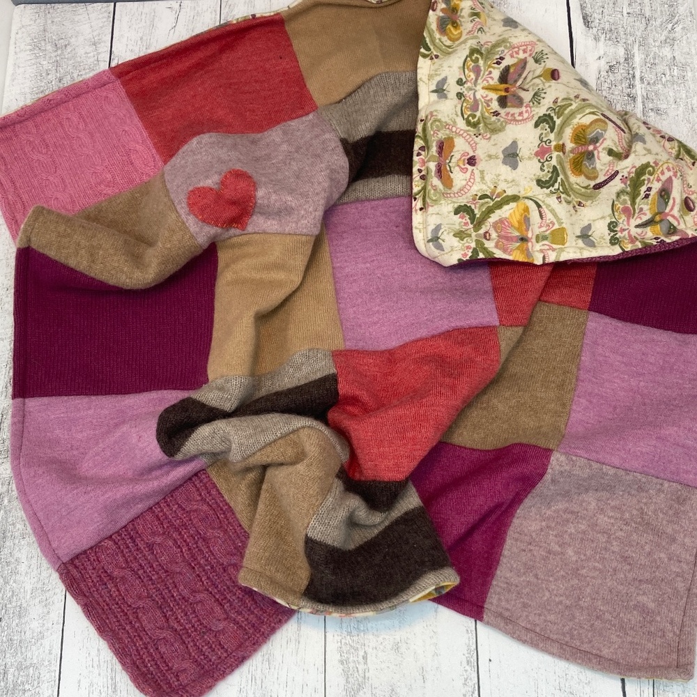 Up-Cycled Sweater Baby Blanket